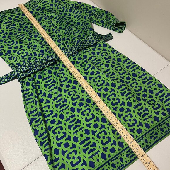 Gretchen Scott Wrap It Up Dress 3/4 Sleeve Stretch Size Large - Picture 11 of 15